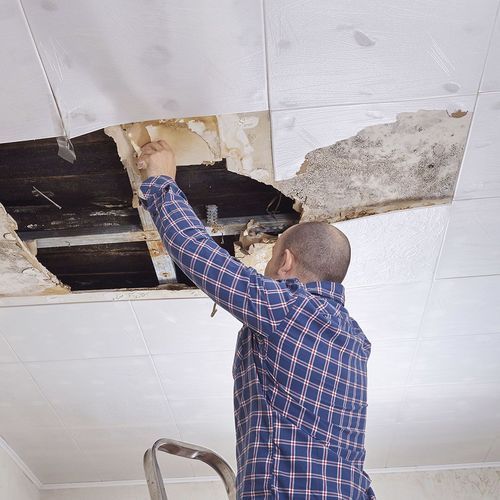 ceiling damage unsafe file lawsuit